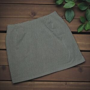 Vintage Route RT  66 Green Plaid Mini Skirt Clueless 90's Y2K 20 Plus Size